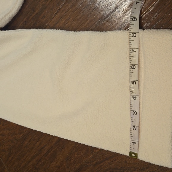 LOFT Off White Mockneck Fuzzy Top - Picture 7 of 8